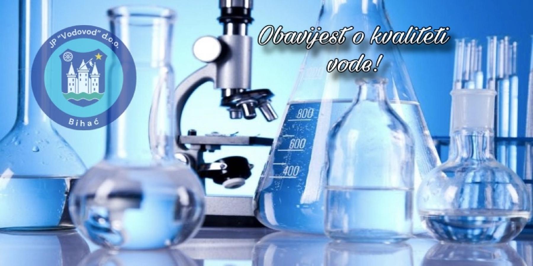 Obavijest o kvaliteti vode na dan: Četvrtak, 7. novembra 2024. godine.