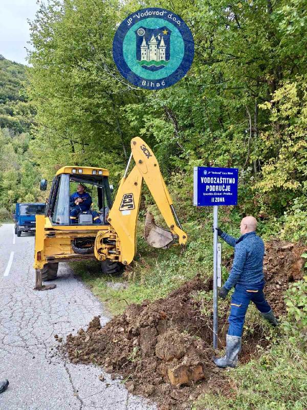 POSTAVLJANJE OZNAKA VODOZAŠTITNOG PODRUČJA!